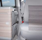 Brandrup T5 VW CALIFORNIA Kitchen-side Pockets behind passenger seat (UK) Classic Grey ONLY